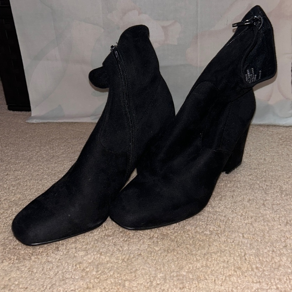 Black Steve Madden Booties